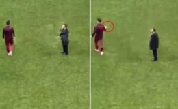 Günay Güvenç ve Okan Buruk arasında maç sonu dikkat çeken görüntü