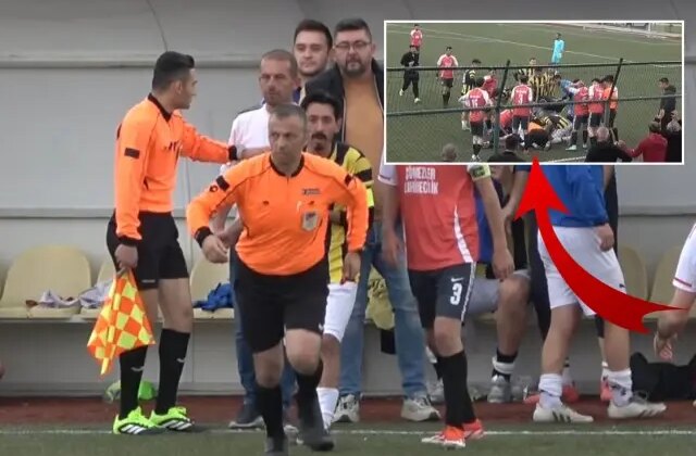 Hakemden maç esnasında hayat kurtaran müdahale