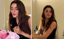 Hande Erçel’e sette doğum günü sürprizi