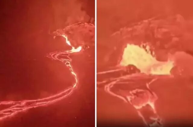 Dünyanın en aktif yanardağı harekete geçti