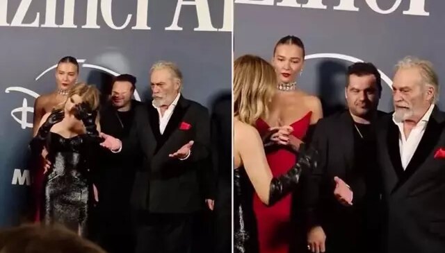 Hazal Kaya ve Melisa Döngel arasında kısa süreli yer gerginliği