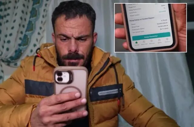 Hesabına servet geldi, gören banka çalışanları bile kendinden geçti
