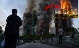 Hong Kong’daki dev sitede çıkan yangında ölü sayısı 55’e yükseldi