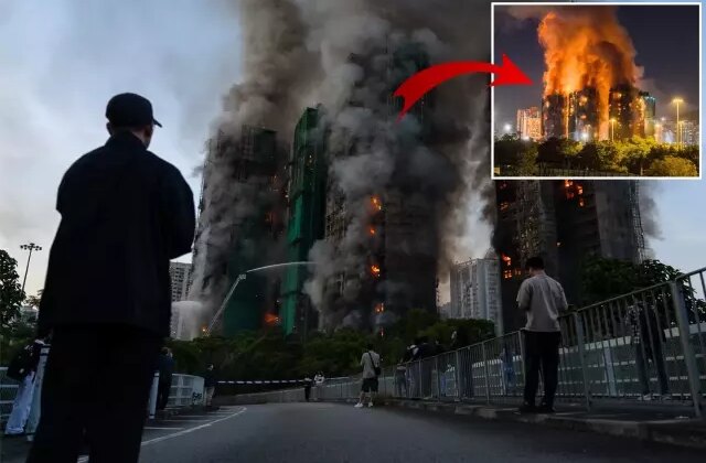 Hong Kong’daki dev sitede çıkan yangında ölü sayısı 55’e yükseldi