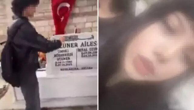 İkbal’in mezarı başında mide bulandıran hareketlerde bulunanların ifadeleri de skandal