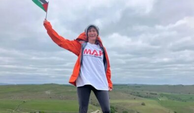 İngiliz aktivist Filistin için yollarda, İstanbul’a yaklaştı