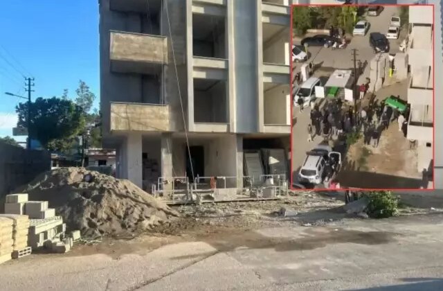 İnşaat işçisinin feci ölümü! 4. kattan düştü