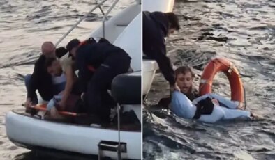 İstanbul Boğazı’nda denize düşen kadın kurtarıldı
