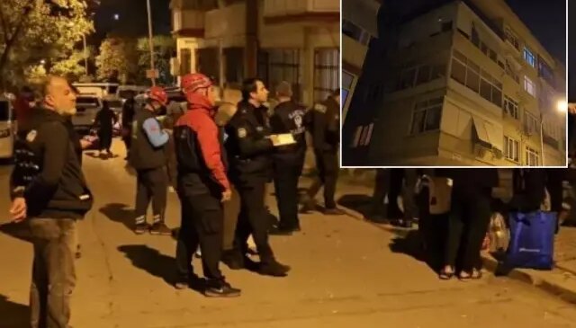 İstanbul’da kolonda çatlak paniği! 17 dairelik apartman boşaltıldı