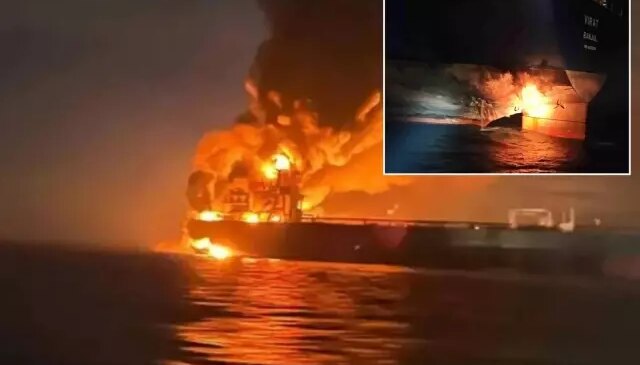 İşte Karadeniz’de isabet alan geminin çekileceği yer