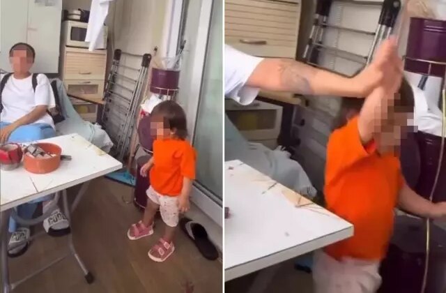 “İstemiyorum seni defol” diye bağırıp kızını itti! Tepki çeken görüntülere inceleme