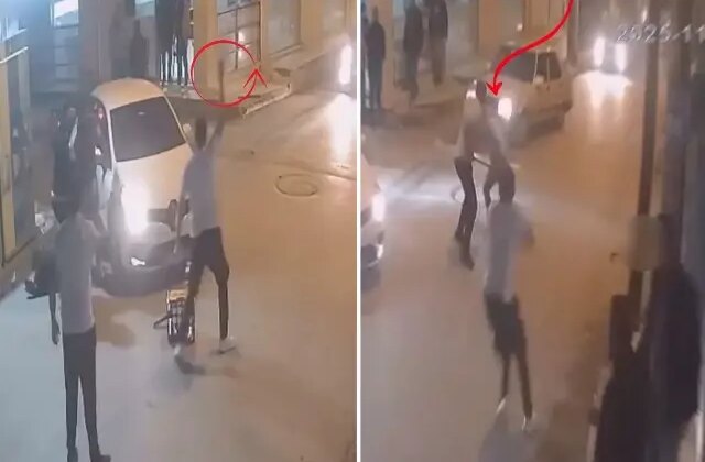 İzmir’de 1 kişinin öldüğü, 3 kişinin de yaralandığı saldırı güvenlik kamerasında