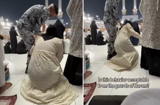 Kabe’de çekilen görüntüye tepki yağıyor