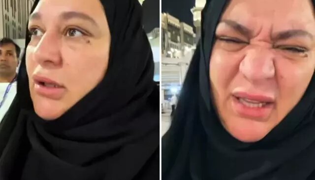 Kabe’ye giden kadından skandal video: Nasıl yakışıklılar biliyor musun?