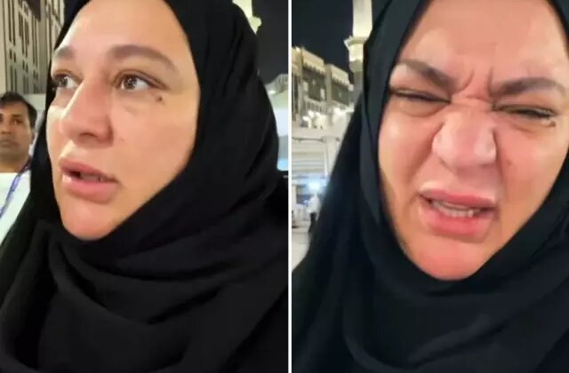 Kabe’ye giden kadından skandal video: Nasıl yakışıklılar biliyor musun?