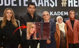 KADEM’in lansmanına katılan Sinem Kobal’ın tavırları olay oldu