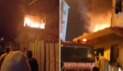 Kağıthane’de bir binada patlama! Çok sayıda ekip sevk edildi