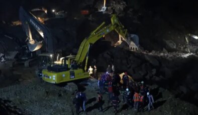 Taş ocağındaki göçükten kahreden haber! İşçinin cansız olma ihtimali kalmadı