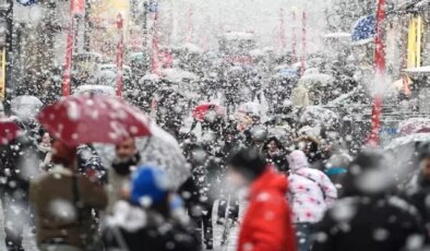 Kar geliyor! Hava bir anda değişecek