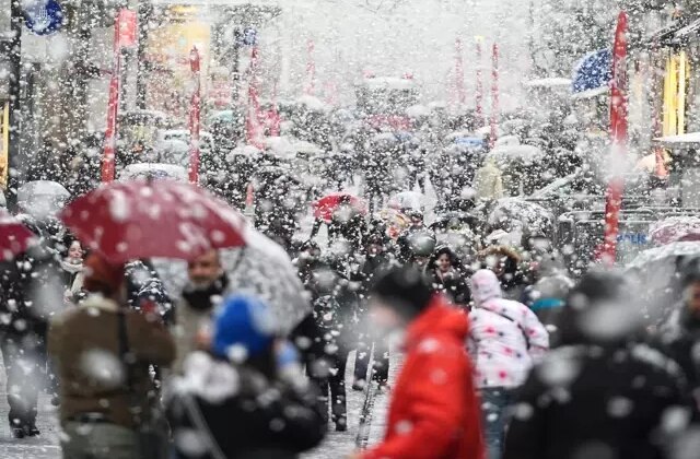 Kar geliyor! Hava bir anda değişecek