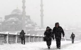 Kara kış İstanbul’un kapısında! Tarih verildi, lapa lapa yağacak