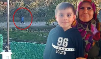 Günlerdir aranan anne ve oğlunun görüntüleri çıktı