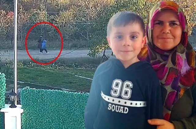 Günlerdir aranan anne ve oğlunun görüntüleri çıktı