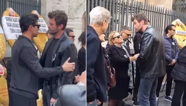 Kıvanç Tatlıtuğ, yakın arkadaşı Kıvanç Kasabalı’yı acı gününde yalnız bırakmadı