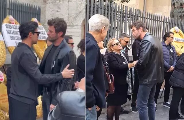 Kıvanç Tatlıtuğ, yakın arkadaşı Kıvanç Kasabalı’yı acı gününde yalnız bırakmadı