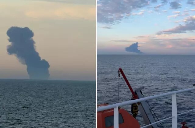 Karadeniz’de neler oluyor? Bir tankerde patlama meydana geldi, diğeri saldırıya uğradı