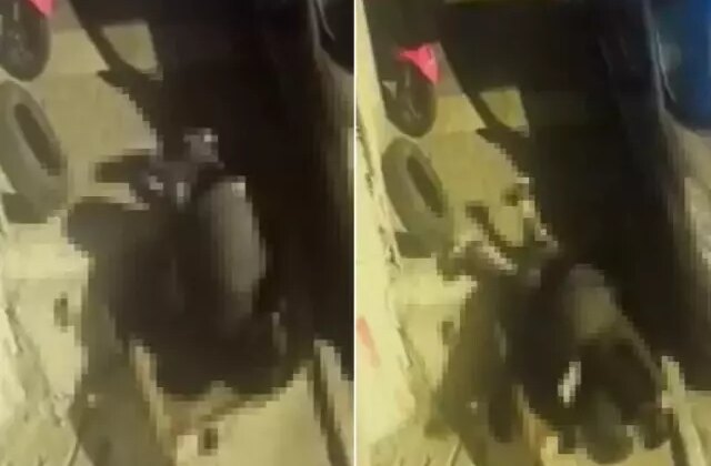 Küfürleşme cinayeti kamerada! Sırtından bıçaklayıp başını yere vurdu