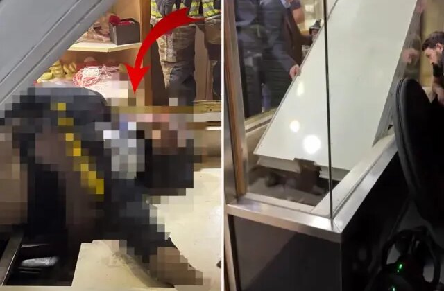 Kuyumcudaki vitrin asansörünün altında kalan işçi hayatını kaybetti