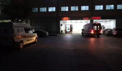 Malatya’da bacağından vurulan genç hastaneye kendi imkanlarıyla gitti