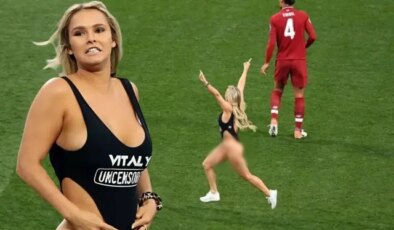 Mayoyla sahaya atlamıştı! Kinsey Wolanski’nin yeni mesleği şaşırttı