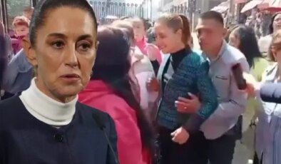 Meksika Devlet Başkanı Sheinbaum canlı yayında tacize uğradı