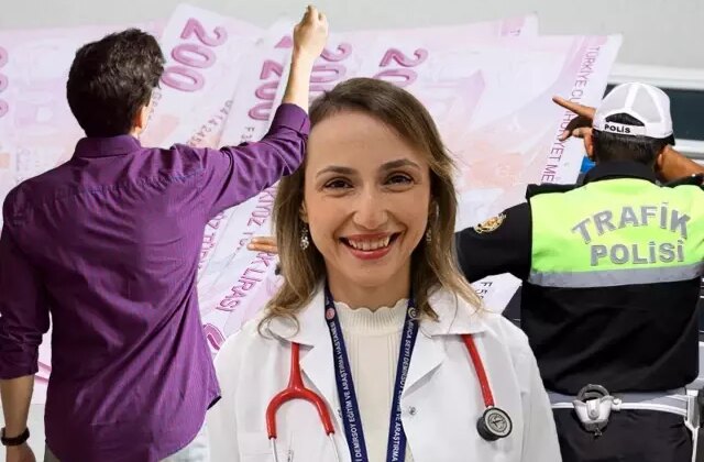 Memura şimdiden zam göründü! İşte öğretmen, doktor, hemşire ve polisin yeni maaşı