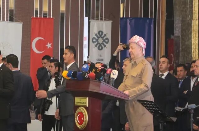 Mesut Barzani’den Cizre ziyareti! Dikkat çeken sözler