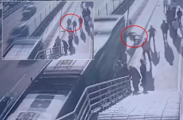 Metrobüs durağında akıl almaz olay: Engelli vatandaş feci şekilde can verdi