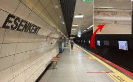 Metroda korku dolu anlar! Yolcu tren gelirken raylara atladı