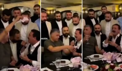 MHP Ankara İl Başkanı, Latif Doğan’ın başından aşağı desteyle para yağdırdı