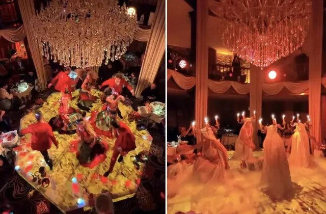 Mimar Sinan’ın kemiklerini sızlatacak görüntüler: Göbek taşında dansöz, hamam tasında yemek