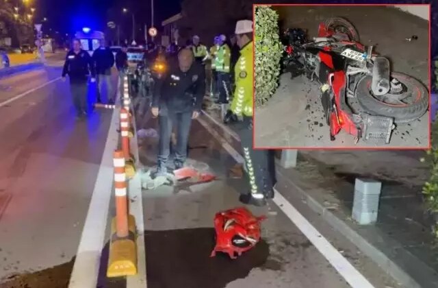 Motosiklet yaya çarptı! Yaralılar var