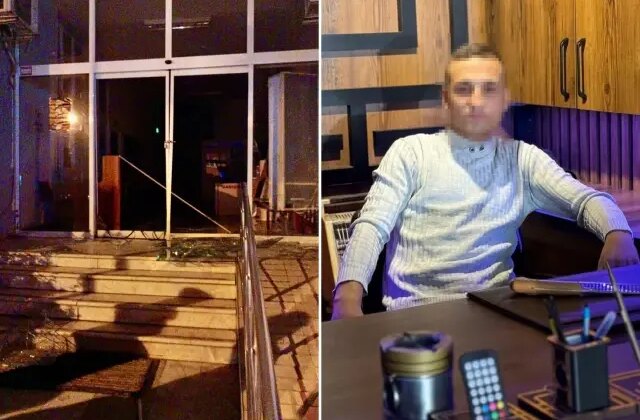 Önce başkanı ölümle tehdit etti sonra belediye binasına saldırdı