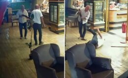 Önce pompalı tüfekle vurdu, sonra dipçikle dakikalarca dövdü! Dehşet anları kamerada