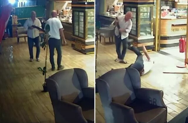 Önce pompalı tüfekle vurdu, sonra dipçikle dakikalarca dövdü! Dehşet anları kamerada