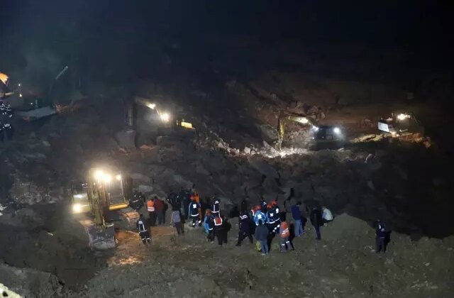 Ordu’da taş ocağındaki göçükten 1 işçinin cansız bedeni çıkarıldı