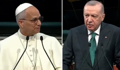 Ortak basın toplantısına Papa 14. Leo’nun sözleri damga vurdu: Türkler harika bir geçmişe sahip