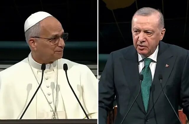 Ortak basın toplantısına Papa 14. Leo’nun sözleri damga vurdu: Türkler harika bir geçmişe sahip