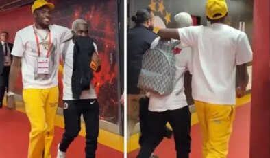 Osimhen ve Onyekuru’nun maç sonu görüntüsü tepki çekti