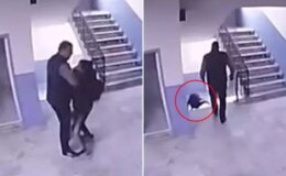 Otizmli öğrenciyi merdivenden iten okul müdürü gözaltına alındı